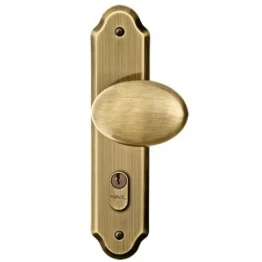 CERRADURA FIT POMO OXIDADA PAPAIZ MZ-580