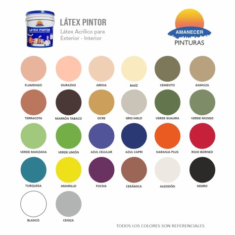 LATÉX PINTOR AMANECER 18 L