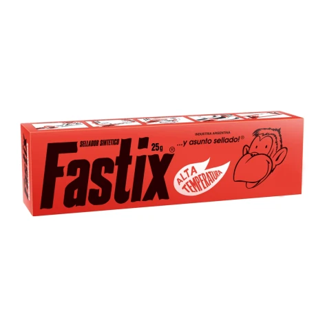 SELLADOR SINTÉTICO FASTIX ROJO 25 G