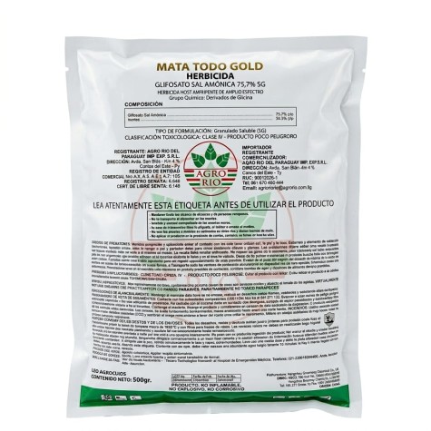 GLIFOSATO MATATODO GOLD GRANULADO 75,5% 600 G