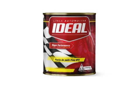 PASTA DE PULIR FINA N° 2 IDEAL 0,500KG